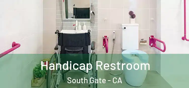 Handicap Restroom South Gate - CA
