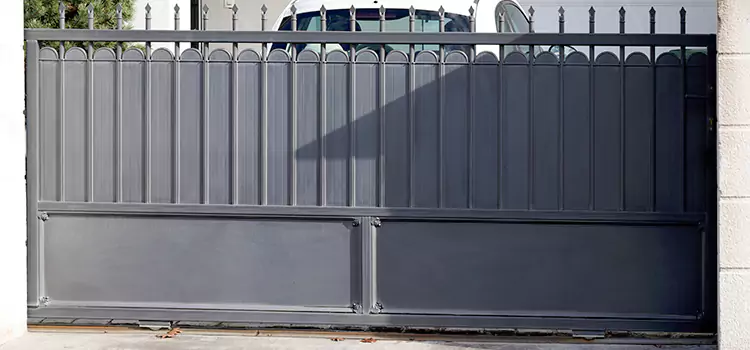 Metal Driveway Gate Installation South Gate